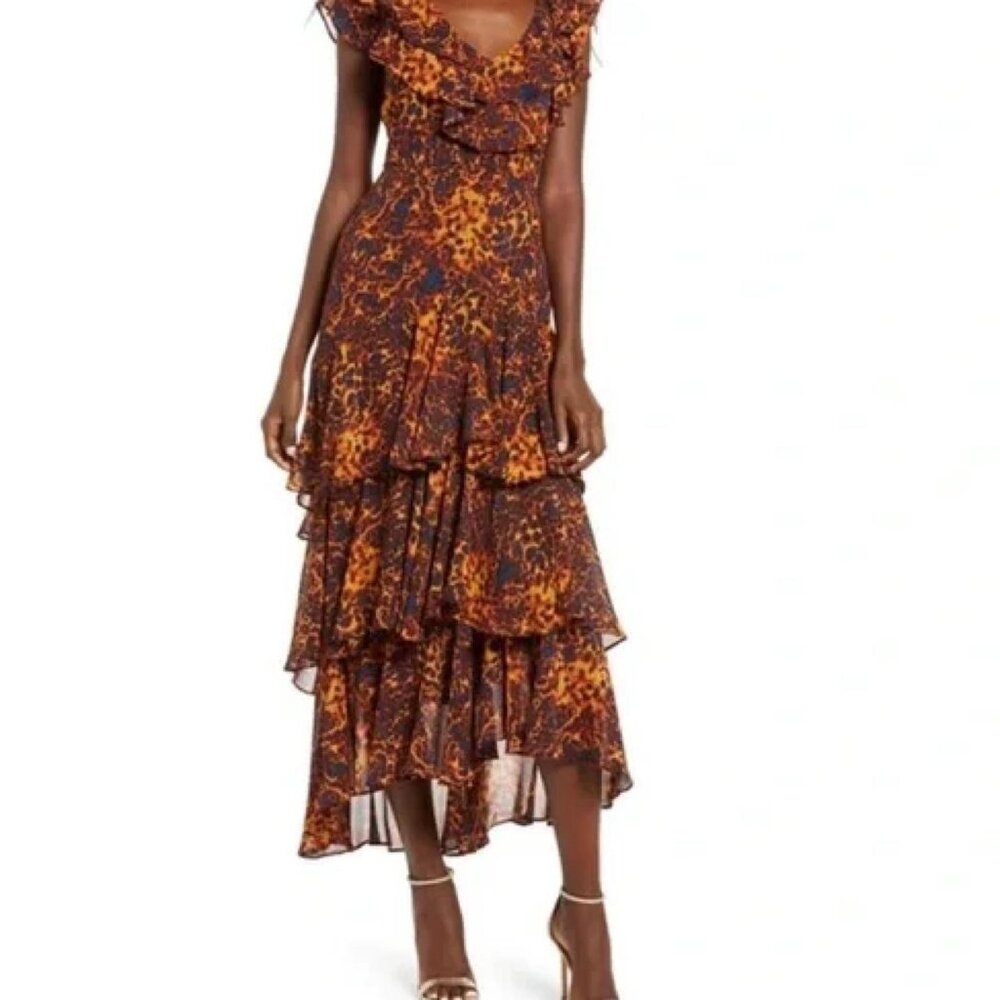 Wayf Printed Dress